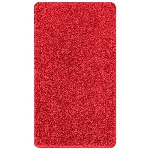 Prostirka za kupaonicu pravokutna crvena 70x120 cm od polipropilena neklizajuća Cijena