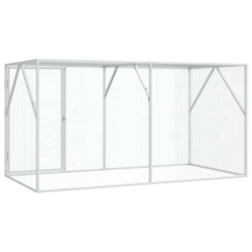 Aviary za ptice Antracit 102x208x108 cm Čelik Cijena