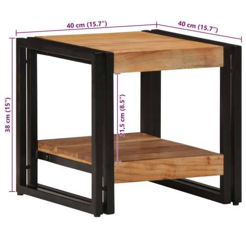 Stolić za kavu 40x50x38 cm od masivnog bagremovog drveta Cijena