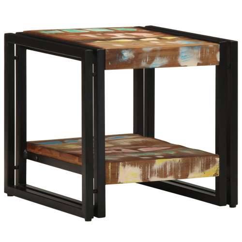 Stolić za kavu Višebojno 40x50x38 cm Masivno drvo obnovljeno Cijena