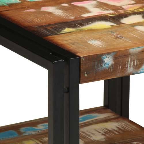 Stolić za kavu Višebojno 40x50x38 cm Masivno drvo obnovljeno Cijena
