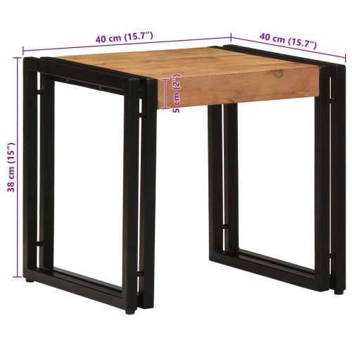 Stolić za kavu 40x50x38 cm Masivno drvo bagrema Cijena