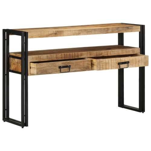 Stolići za kavu Crni 120x33x75 cm Masivno drvo manga i Metal Cijena