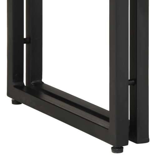 Stolići za kavu Crni 120x33x75 cm Masivno drvo manga i Metal Cijena