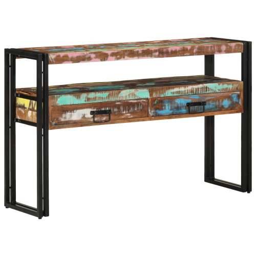 Stolci za kraj Višebojno 120x33x75 cm Masivno obnovljeno drvo i metal Cijena