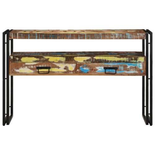 Stolci za kraj Višebojno 120x33x75 cm Masivno obnovljeno drvo i metal Cijena