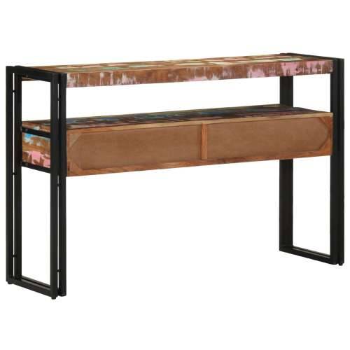 Stolci za kraj Višebojno 120x33x75 cm Masivno obnovljeno drvo i metal Cijena