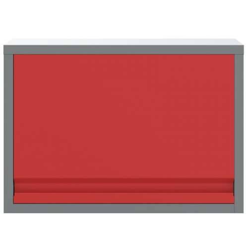 zidni ormarić s plinskim sustavom u crvenoj boji, 50x25x35 cm Cijena