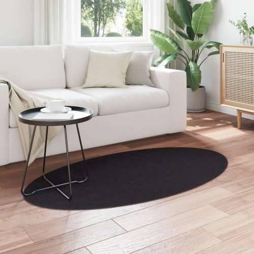 Tepih “HUARTE” Crni 80x150 cm Ovalni Cijena
