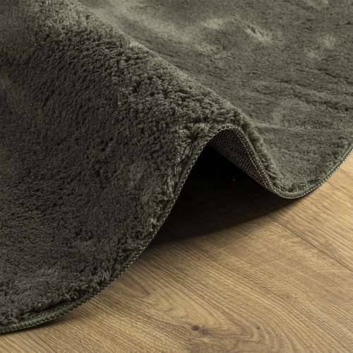 prostorni tepih boje šume 140x200 cm poliester neklizajući Cijena