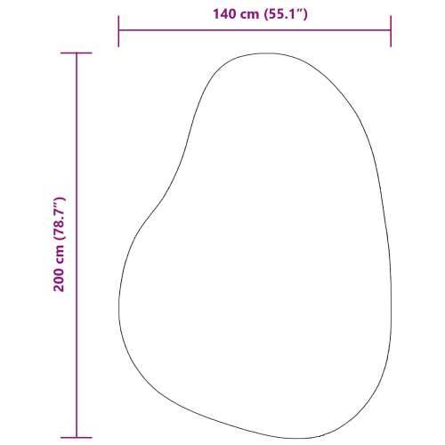 Tepih “HUARTE” Kratka dlačica Mekan i periv Bež 140x200 cm Cijena