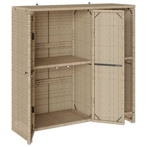 Kabinet za pohranu Bež 100x36x102 cm Ratan Cijena