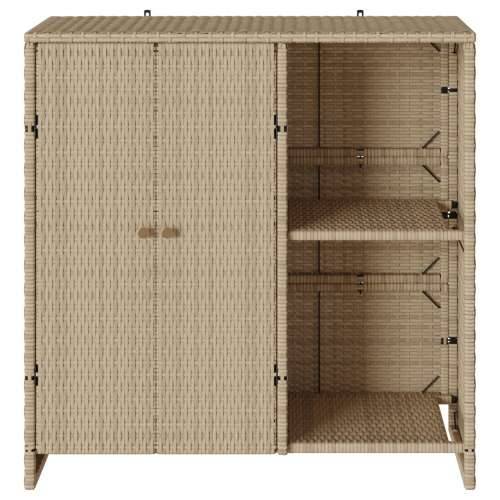 Kabinet za pohranu Bež 100x36x102 cm Ratan Cijena