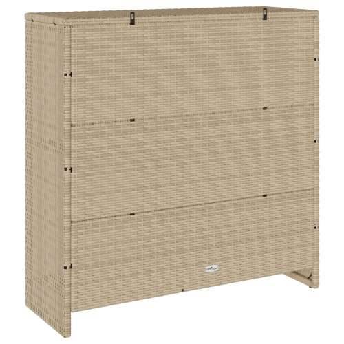 Kabinet za pohranu Bež 100x36x102 cm Ratan Cijena