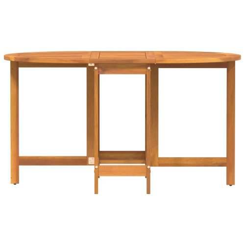 Preklopni leptirasti stol za vrt 110x60x72 cm od čvrstog drva bagrema Cijena