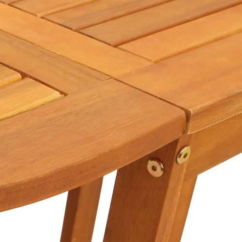 Preklopni leptirasti stol za vrt 110x60x72 cm od čvrstog drva bagrema Cijena