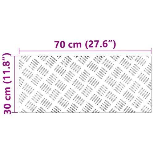 aluminijske dijamantne ploče 2 komada protiv klizanja 70x30 cm Cijena
