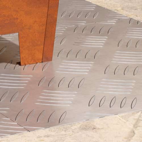 aluminijske protuklizne ploče 4 kom 40x40 cm Cijena