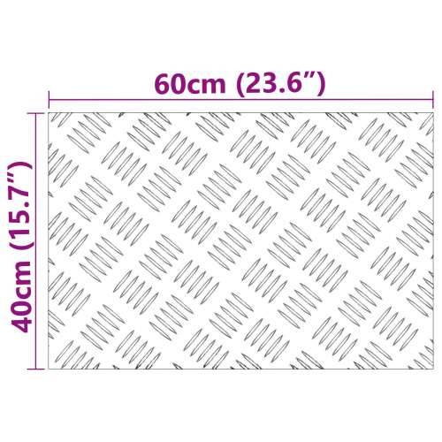 Aluminijski Čelični Limovi 2 kom Protuklizni 60x40 cm Cijena