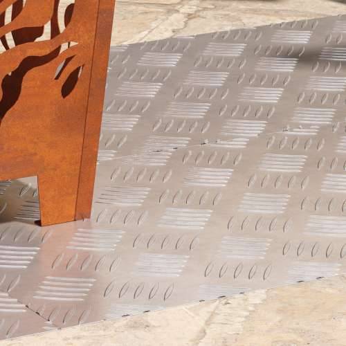 Aluminijski limovi 4 kom Anti-skid 100x40 cm Cijena