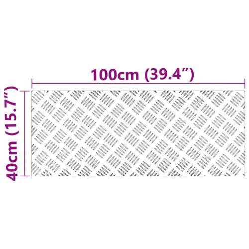 Aluminijski limovi 4 kom Anti-skid 100x40 cm Cijena