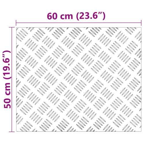 Aluminijski Čelični Limovi 2 kom Anti-Sklizni 60x50 cm Cijena