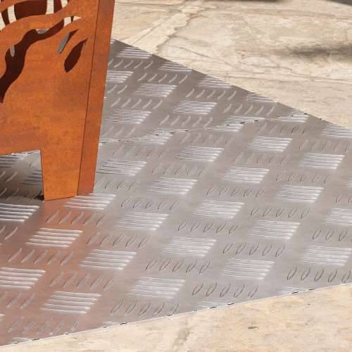 aluminijske rešetkaste ploče 2 kom. protuklizne 100x50 cm Cijena