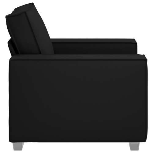 Crna Umjetna Kožna Sofa Stolica - 59 cm Cijena
