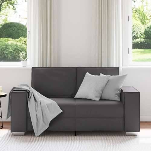 Dvosjed Sofa Siva 120 cm Umjetna Koža Cijena