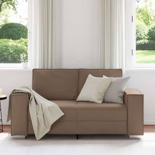 Dvosjed Sofa Cappuccino 120 cm Umjetna Koža Cijena