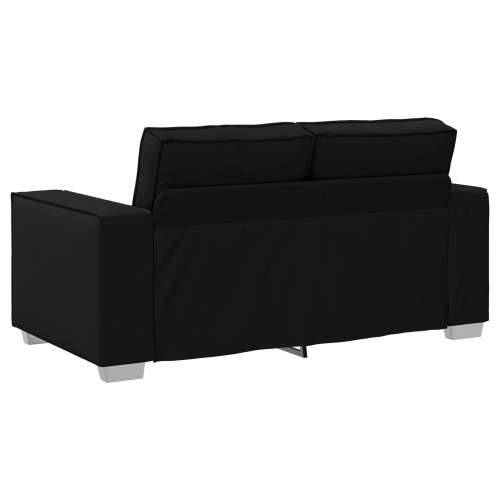 Dvosjed Sofa Crna 120 cm Umjetna Koža Cijena