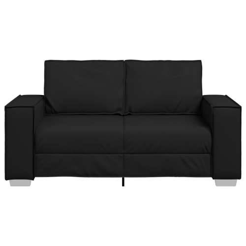 Dvosjed Sofa Crna 120 cm Umjetna Koža Cijena