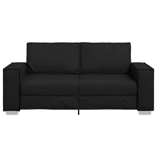 Dvosjed Sofa Crna 140 cm Umjetna Koža Cijena