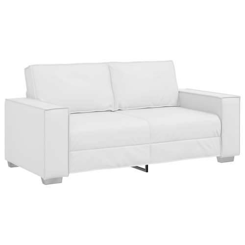 Dvosjed Sofa Bijela 140 cm Umjetna koža Cijena