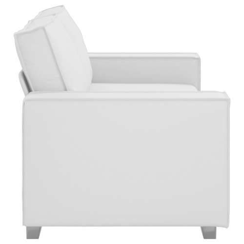 Dvosjed Sofa Bijela 140 cm Umjetna koža Cijena
