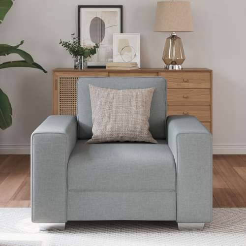 Sofa sjedalica svjetlosiva 59 cm od tkanine Cijena