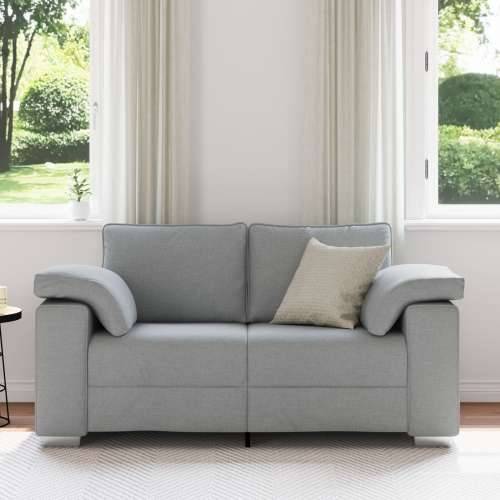 Dvosjed Sofe Svjetlosiva 120 cm Tekstil Cijena
