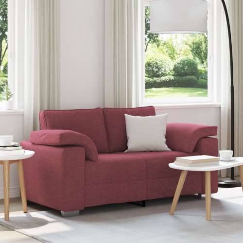 Dvosjed Sofa Vinasta Crvena 120 cm Tkanina Cijena
