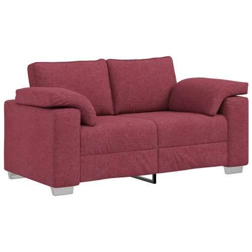 Dvosjed Sofa Vinasta Crvena 120 cm Tkanina Cijena