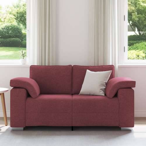 Dvosjed Sofa Vinasta Crvena 120 cm Tkanina Cijena