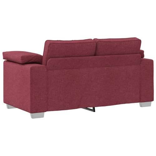 Dvosjed Sofa Vinasta Crvena 120 cm Tkanina Cijena