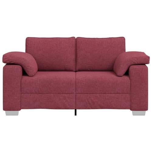 Dvosjed Sofa Vinasta Crvena 120 cm Tkanina Cijena