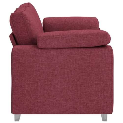 Dvosjed Sofa Vinasta Crvena 120 cm Tkanina Cijena