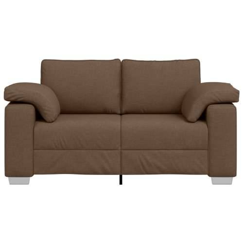 Dvostruki kauč smeđi 120 cm tkanina Cijena