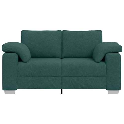 Dvosjed Sofe Tamno Zelena 120 cm Tkanina Cijena
