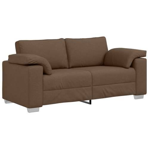 Dvosjed Smeđi 140 cm Tkanina Cijena