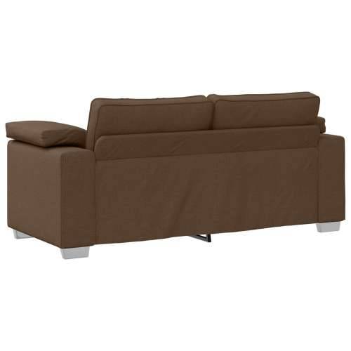 Dvosjed Smeđi 140 cm Tkanina Cijena