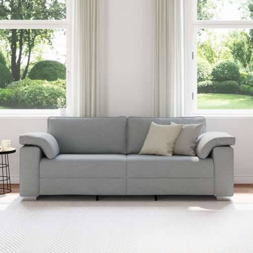 Sofa za 3 osobe, svjetlosiva, 178 cm, tkanina Cijena