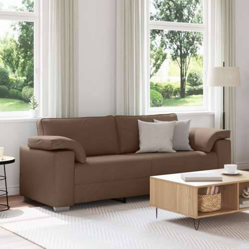 sofa za tri osobe smeđa 178 cm tkanina Cijena