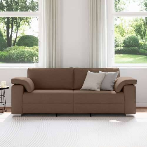 sofa za tri osobe smeđa 178 cm tkanina Cijena